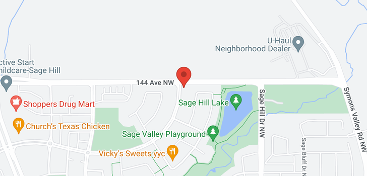 map of 8 SAGE VALLEY DR NW